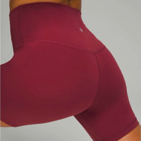 Lululemon Align Short Red Merlot Size 2 - Picture 1 of 13